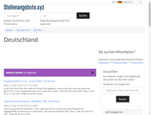 Tablet Screenshot of bewerber.jobs-iserlohn.de