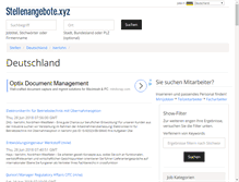 Tablet Screenshot of jobs-iserlohn.de
